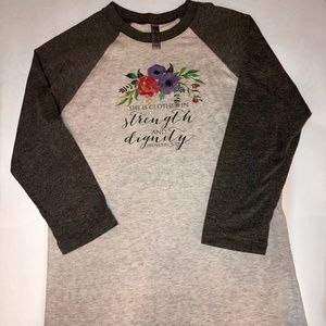 Bible Verse Baseball Tee